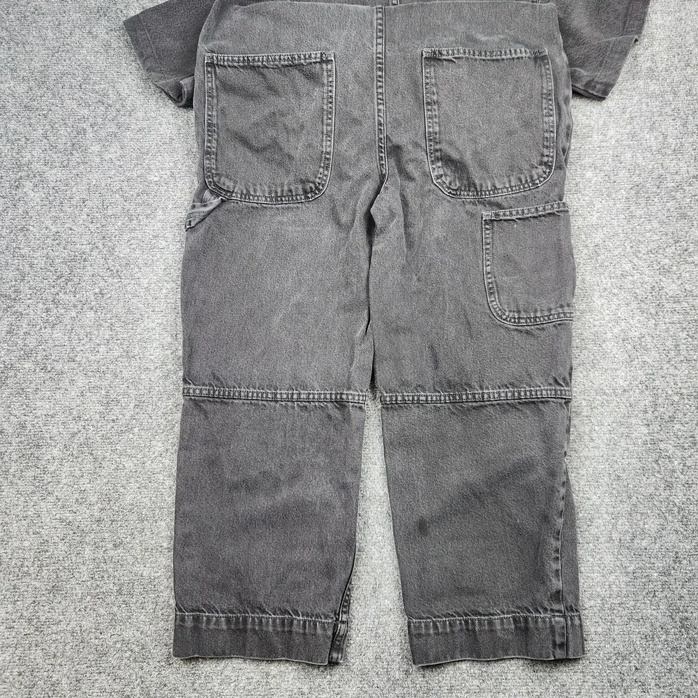 We The Free Coverall Jumpsuit Womens XS Black Short Sleeve Boho - Picture 5 of 16